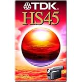 Electronics : TDK TDKEC45HS Camcorder Cassette VHS-C 45 Mins