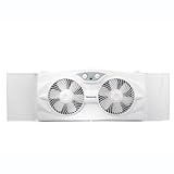 Kaz Inc Honeywell HW-305 Window Fan 3 Speed Settings Rain Resistant White 2 X 24 X 6inch