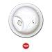 Tamper Resistant Smoke Detector Alarm LED Power Indicator Missing Battery Guard 9V