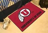 Utah Runnin Utes 20x30 inch Starter Rugs/Floor Mats