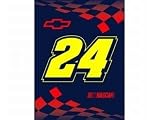 Jeff Gordon Fleece Blanket Throw Blanket NASCAR