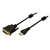 Premium HDMI to DVI Cable Gold 2 Metre