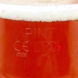 Authentic British Style Imperial Pint Glass with Etched Seal