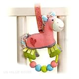 Pinkaboo Beaded Rattle Baby Girl Gund