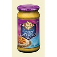 Pataks Korma Curry Cooking Sauce 15oz (Rich Cream and Coconut)