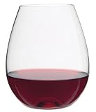 Dartington Crystal Solo 4-3/4 Inch Burgundy,  Set of 2