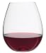 Dartington Crystal Solo 4-3/4 Inch Burgundy,  Set of 2