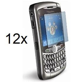 12 Pack Screen Protectors with Cleaning Cloths for BlackBerry Curve 8300