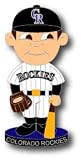 Colorado Rockies Bobble Head Pin