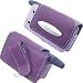 Naztech Ikon Case - Small/Medium Flip Phones - Blackberry, HTC, Samsung, LG, Motorola, and Nokia - Purple