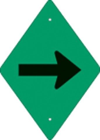 Voss SignsVoss Signs Green Plastic Reflective Atv Trail Blazer Horizontal Arrow