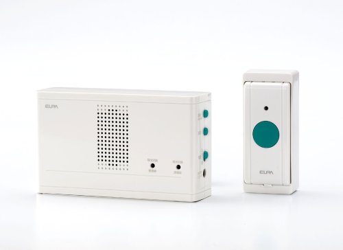 ELPA 押ボタン送信器セット特定小電力ワイヤレスチャイムシリーズ EWS-1001 
