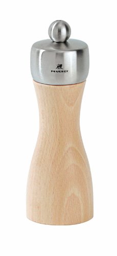 Peugeot PM16425 Fidji 6 Inch Pepper Mill, Natural Peugeot PM16425 Fidji 6 Inch Pepper Mill, Natural