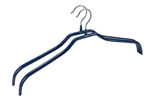 WENKO 10321211100 Formb&uuml;gel Slim 41 -  2er Set Kleiderb&uuml;gel, rutschhemmend beschichtet, Me Preisvergleich