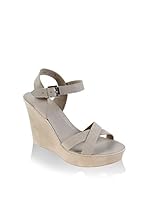 BUT-S Sandalias de cuña (Gris Claro)