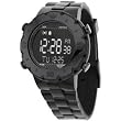 Adidas #ADH1769 All Black Wooster Chronograph Alarm Digital Watch