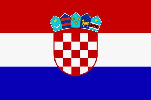 Kroatien Fahne 90 x 150 cm – Flagge – EM 2012 – Kroatische Fahne