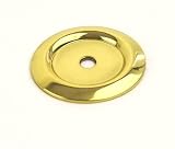 Century Hardware 12069-3 Saturn Solid Brass 1-1/4" Knob Backplate
