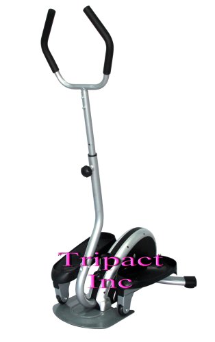 New Model 2008 Mini Elliptical Trainer Adjustable Handle Bar with LCD Display