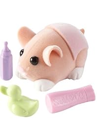 Zhu Zhu Pets Hamster Babies Pumpkin Light Orange Baby with Pink Diaper