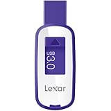 Lexar JumpDrive S25 64GB USB 3.0 Flash Drive - LJDS25-64GABNL (Purple)