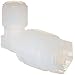 SMC LQ3 Series High Purity Fluororesin Tube Fitting, 90 Degree Elbow, 3/4" Tube OD x 5/8" Tube ID x 3/4" NPT Male
