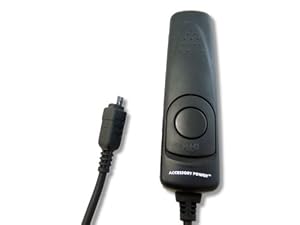 PRO SERIES Equivalent NIKON MC-30 Remote Release Cord for N90/s, F100, F5, F6, D1 & D2 Series, D200, D300, D3, D100 with MB-D100 Cameras and all other 10-pin Nikon cameras.