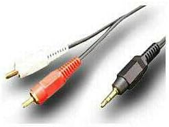 Fuji parts audio code stereo mini plug - pin plug (RCA) ~ 2 10m FVC323E