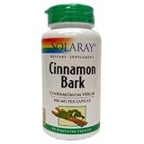 SOLARAY CINNAMON BARK 500 MG 60 CAPSULES