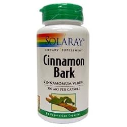 SOLARAY CINNAMON BARK 500 MG 60 CAPSULES
