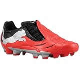 Puma Powercat 3.10 FG JR Soccer Cleat ,Puma Red/Black/Silver,6 M US Big Kid