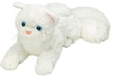 White Persian Cat Plush 17 Inch