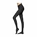 Terramed Just Think Comfort Maternity Leggings Pregnancy Shaping Over The Belly Maternity Graduated Compression Tights Hosiery (X-Small, Leggings) Black