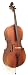 Knilling Bucharest Model Laminated 1/2 Cello Outfit (Perfection Pegs, Thermoplastic Case, Glasser Fiberglass Bow)