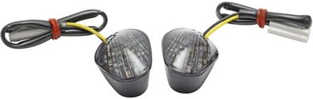 Lockhart Phillips Aero Lenses LED Flush Mount Turn Signals (SMOKE)