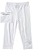 Sportoli® Baby Girls and Toddlers Cotton Blend Jersey Knit Solid Long Leggings - White (Size 4T)