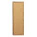 GBC-COMMERCIAL & CONSUMER GRP / QRT300 / Slim Line Bulletin Board, Natural Cork/Fiberboard, 12 x 36, Oak Frame / Sold as 1 EA