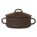 Dansk Flamestone Brown Casserole 4-qt.