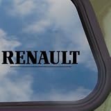 Renault Black Decal Truck Bumper Window Vinyl Sticker 