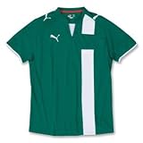 Puma - PUMA Lyon Soccer Jersey (Dk Gr/Wht)