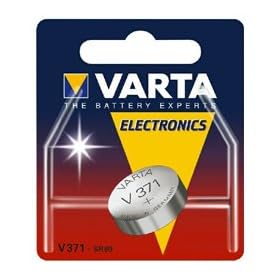 Pile bouton 371, Varta V371, SR69, SR920SW, 36mAh