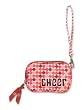 Zippered Pouch Cheer Red/Pink Dot