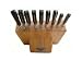 Sabatier 9 Piece Knife Set and Wooden Block