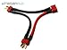 Deans Ultra 2S Battery Harness For 2 Packs in Series by Maxx