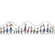 Dr. Seuss Horton Hears a Who Whoville Whos Bulletin Board Trim Decorative Classroom Trimmer