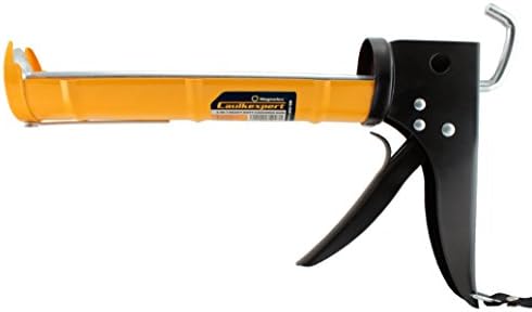 Professional Quality Caulking Gun, Drip-Free, Easy Tube Loading, Sturdy Strong and Durable Sealant Gun, Comfortable Grip Perfect Balance, Built-in Spout Cutter and Puncture Tool, Easy to Use Caulk Gun