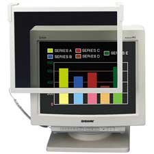 CRT Anti-Radiation Glare Filter,16-17 Screen,Platinum. by Compucessory
