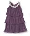 Kitty Kat Girls Tiered Jeweled Dress