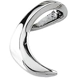 14K White Gold Chain Slide