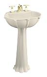 Bathroom Sink Pedestal by Kohler - K-2099-4 in Almond
